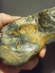 Lower Paleolithic – Early Acheulean elongated lateral scraper. c.450,000 BP.