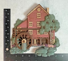 Home Interior Vtg 1990s Plastic Country Themed Wall Decor Hangings Set Of 3