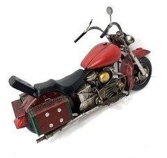 Folk Art Motorcycle Sculpture