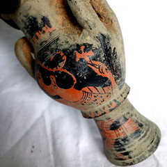 300 BC Ancient Roman Pottery Ceramic Terracotta Vessel Jug Amphora Pot Pitcher