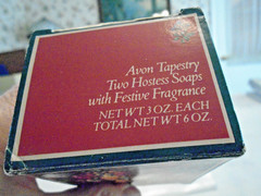 VINTAGE Avon Perfumed Soaps – TAPESTRY Two 3 oz. Hostess Bars Original Packaging