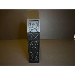 Gothic Coffin Display Shelf Black Halloween Decor Mini Figure Doorables