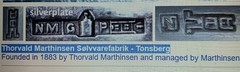 1932 POULSBO vtg norwegian silver vase antique norge flower Thorvald Marthinsen