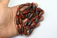 Ancient 4000 Years Old (1900 B.C.) Afghanistan Carnelian Necklace