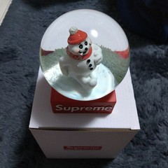 Supreme Snowman Snow Globe Dome