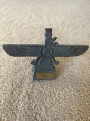 Statue 6” x 4” Charcoal Decorative Impressive Cultural Historical Traditional#18