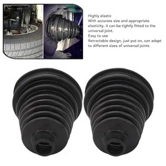 Universal CV Boot Kit – Constant Velocity Joint Boots for Drive Shaft,