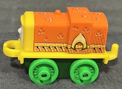 Thomas & And Friends Mini Plastic Salty As Aquaman DC Super Hero Halloween