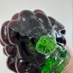 Vintage Murano Style Hand Blown Art Glass Set Of 5 Fruit And Vegetables