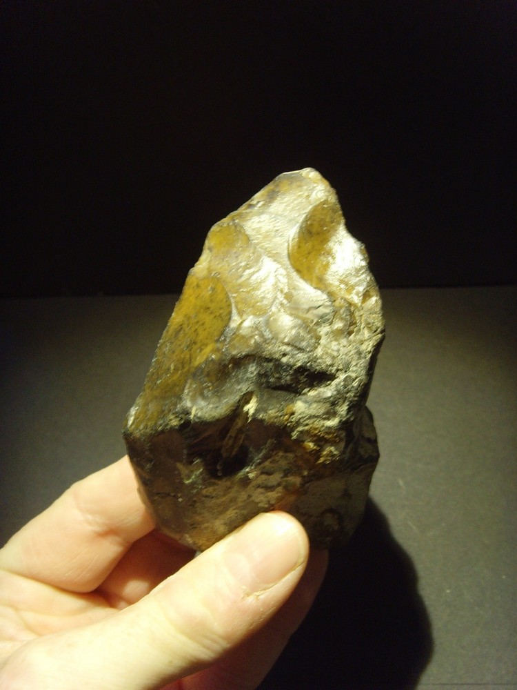 Lower Paleolithic – Fine Acheulean end scraper. c.450,000 BP.