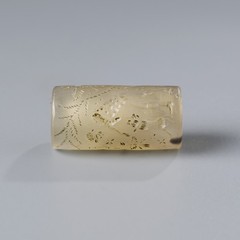 Near Eastern Sasanian Agate Cylinder Seal Pendant