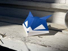 Sly Cooper Hand Painted Calling Card