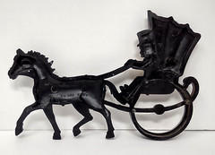 Homco Wall Art Decor 3 Piece Car Bicycle Horse Carriage 1975