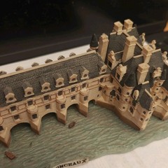 Chateau De Chenonceaux France 1901 Replica Building
