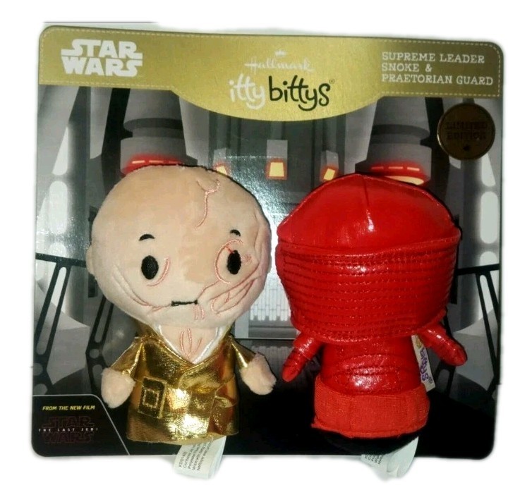 Hallmark Itty Bittys Star Wars Supreme Leader Snoke & Praetorian Guard Plush Toy