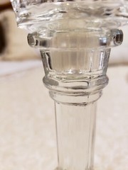 VOTIVE CUP GROMMETS CLEAR NEW(8)HOLDS PEG VOTIVE CUPS TIGHT HOME INTERIOR&OTHERS