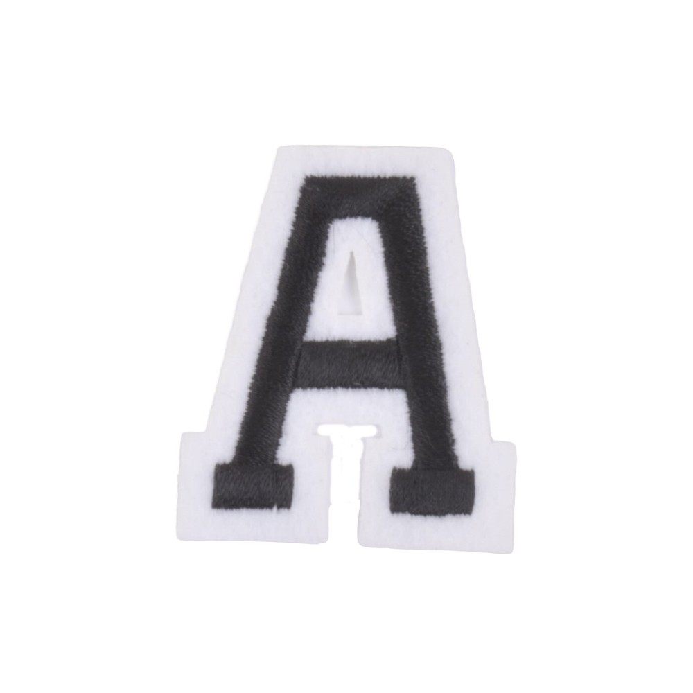 Varsity Letter One Iron Patch / Badge / Applique / Transfer A-Z Alphabet