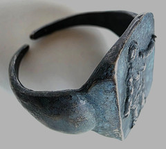 300 BC Ancient Roman Silver Ring Venus goddess love beauty fertility prosperity