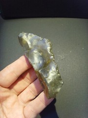 Lower Paleolithic – Acheulean lateral scraper c.450,000 BP.