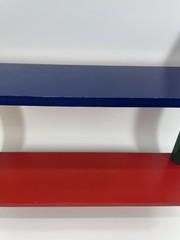 Vintage 1980’s Pierre Sala Big Pencils Wall Shelf Primary Colors 80’s Retro