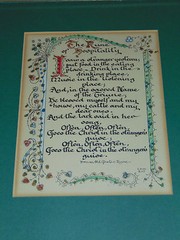 Irish Gaelic Saying Proverb Rune Text Calligraphy Beautiful Decor Widsom Home YX