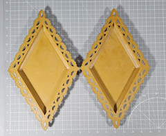 Vintage 1971 HOMCO Wall Hangers Pair 7224/7225 Made in USA Approx 8″ X 14″