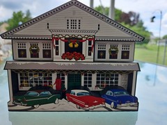 Vintage Sheila’s Houses 2000 Stockbridge Market House MA Christmas Village