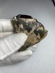 Certified Artifact Roman Glass Vessel Base Fragment with Pontil Scar 200AD