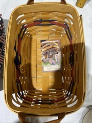 Longaberger 2000 Century Celebration Basket w/Liner