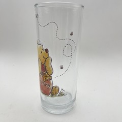 Disney Glass Winnie the Pooh Tall Tumbler Glassware 10 Oz