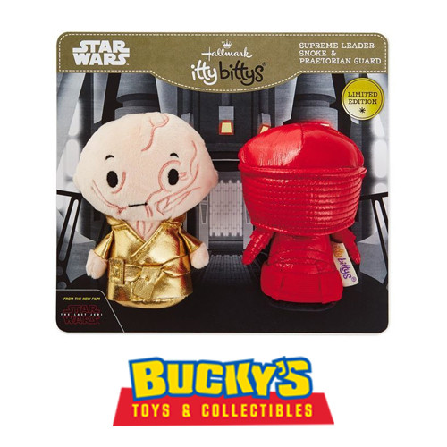 Supreme Leader Snoke & Praetorian Guard Hallmark itty bittys Disney Star Wars