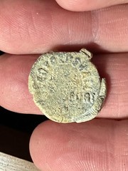 Pope Medieval Lead Papal Bulla Seal – Unknown Year / South Carolina Estate #D7