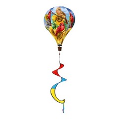 Briarwood Lane Summer Cardinals & Sunflowers Hot Air Balloon Spinner 54×12