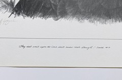 Jeff Gogue Signed Eagle Lithograph Print Rare Hand Numbered Art Isaiah 40:31