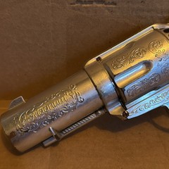 Rare Find Vintage Jerdon Magnum Revolver Wall Mount Bath Accessory Holster Decor