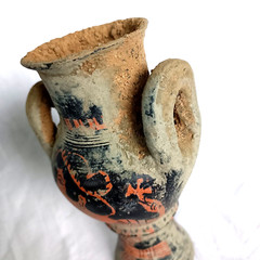 300 BC Ancient Roman Pottery Ceramic Terracotta Vessel Jug Amphora Pot Pitcher