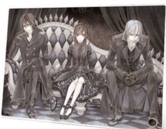 Vampire Knight Acrylic Plate 140x200mm Stand Included Unopened
