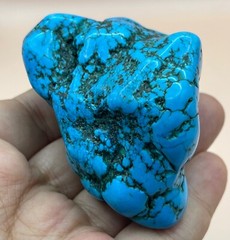 Wonderful Afghanistan Natural Blue Turquoise piece Rough Loose Gemstone