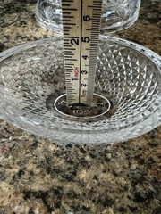 Vintage Avon Classic Fostoria Lead Crystal Egg Trinket Dish Mother’s Day 1977