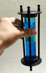 Sand Timer Liquid Brass Antique Compass Hourglass Nautical Vintage Maritim