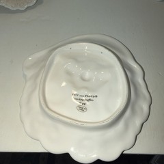 Vintage Fitz And Floyd “Stocking Stuffers”3 Piece Dish Set