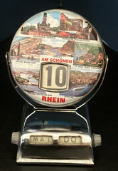 Vintage Kolner Dom Perpetual Flip Desk Calendar AM Schonen Rhein Cologne Germany