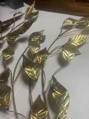 Homco Home Interiors Ivy Leaf Branch Wall Decor, Group Of 3