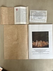 Rare 1982 franklin mint Royal Houses Britain heraldic chess set Orig Certificate