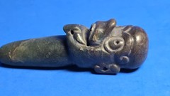 PRE COLUMBIAN AZTEC JADE PENDANT