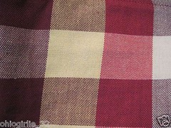 Longaberger~ Woven Traditions Everyday Plaid Liner for Medium Flare Basket NIP
