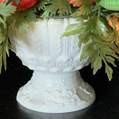 Vtg Anthropomorphic Vegetable Plastic Centerpiece Kitsch Lashes Top Hat * READ