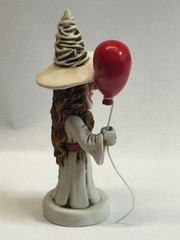 Neil Eyre Designs Halloween Horror Wicked Witch Clown Red Balloon Ver 1 WHITE