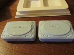 Avon Beauty in Motion Ballet Picture Ready to Hang 2 Ballerina Decorative Soaps