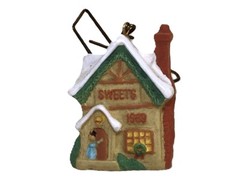 Hallmark Keepsake Miniature Ornament, Old English Village Sweet Shop, 1989